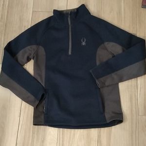 Spyder Men's  1/2 Half Zip Midweight Core Sweater Sz S